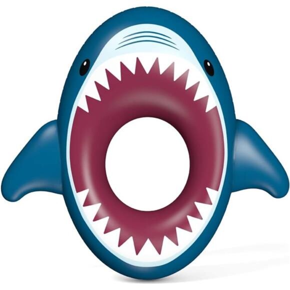 Swimming Inflatable Shark Pool Floaties Water Fun Summer Beach‎ for Kids - Picture 1 of 7